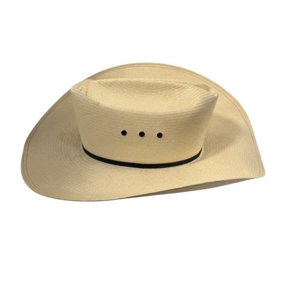 Stetson John B Stetson  cowboy hat genuine shantung 7x  7 1/4 - Picture 2 of 7